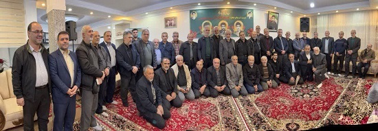 مراسم گرامیداشت یاد شهدا به مناسبت هفته بسیج توسط بسیج پیشکسوتان آذربایجان غربی