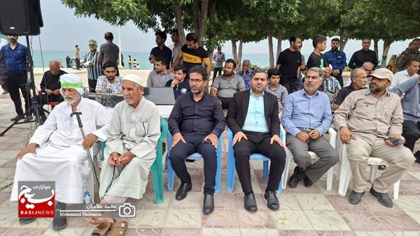رزمایش جان فدا برای ایران امام رضا در کنگان/ جان فدائیان ایران اسلامی آماده نبرد با دشمنان هستند