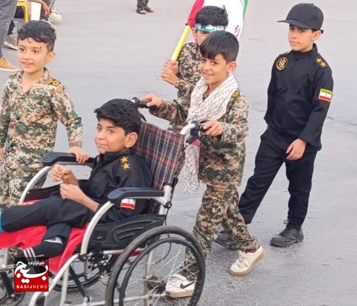 رزمایش جان فدای ایران امام رضایی در گناوه