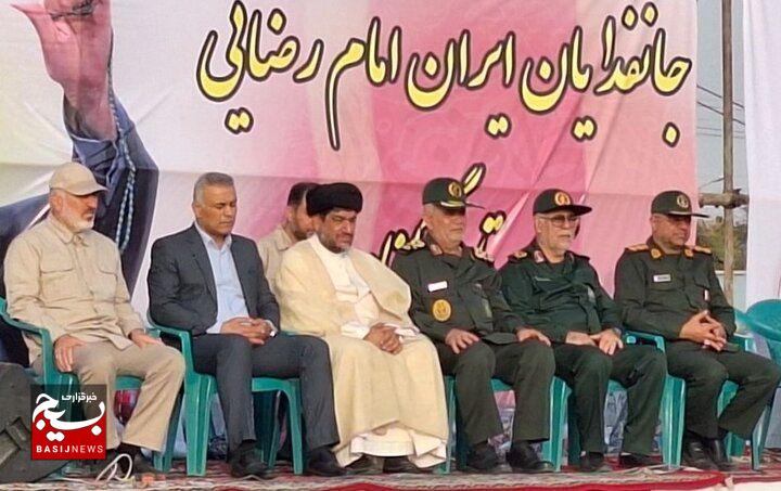 رزمایش جان فدای ایران امام رضایی در گناوه