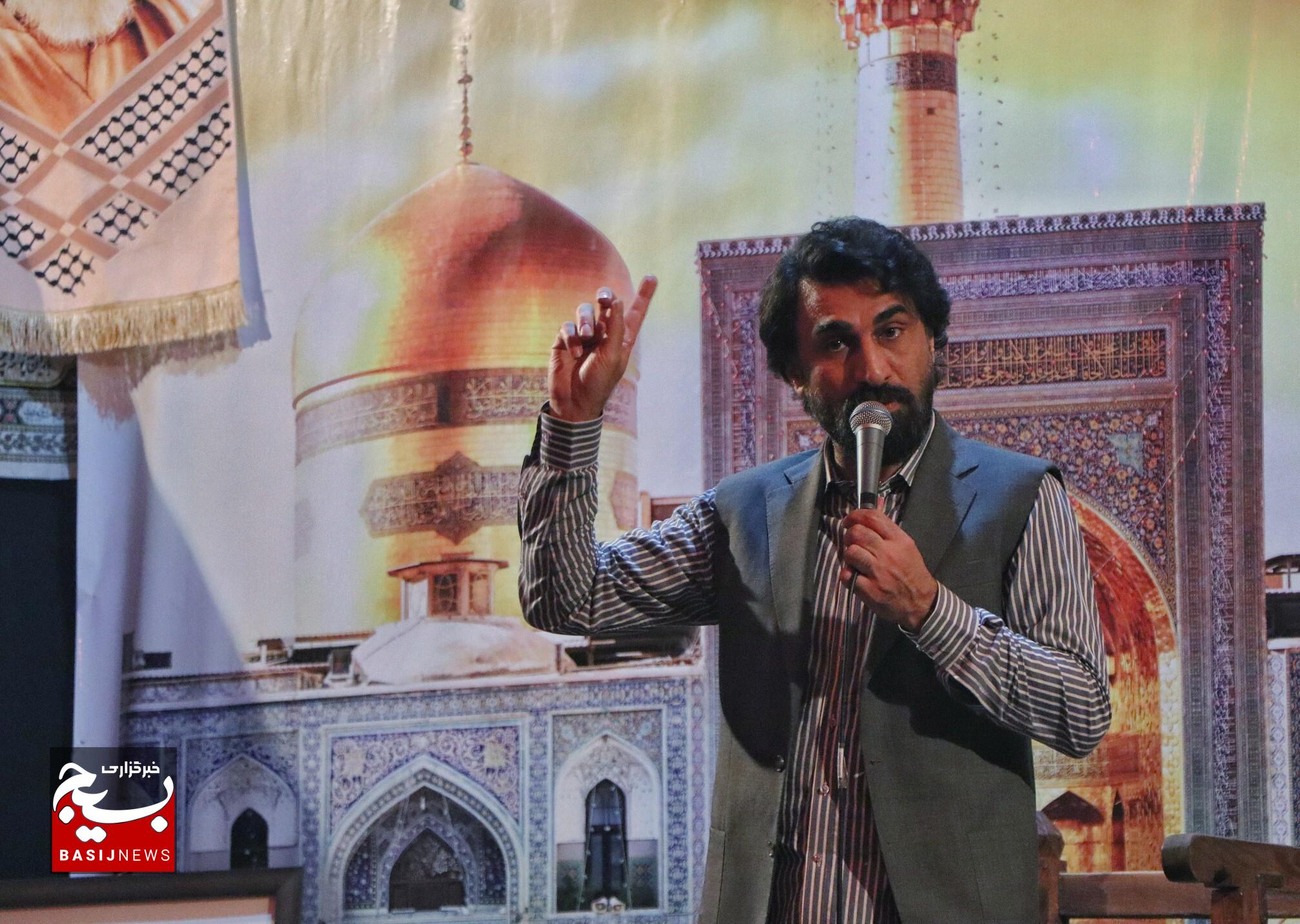 اشک‌ها و ناله‌ها در مسجد جامع بیدخت؛ روایتی از حضور صابر خراسانی