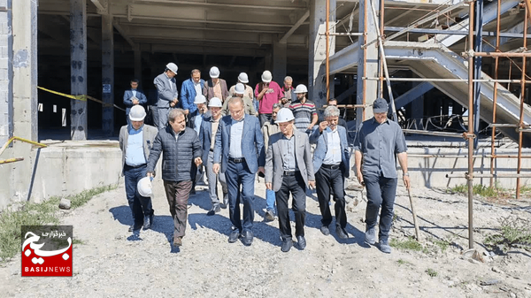 پیشرفت ۳۲ درصدی بیمارستان ۵۰۰ تختخوابی نجف‌زاده اردبیل