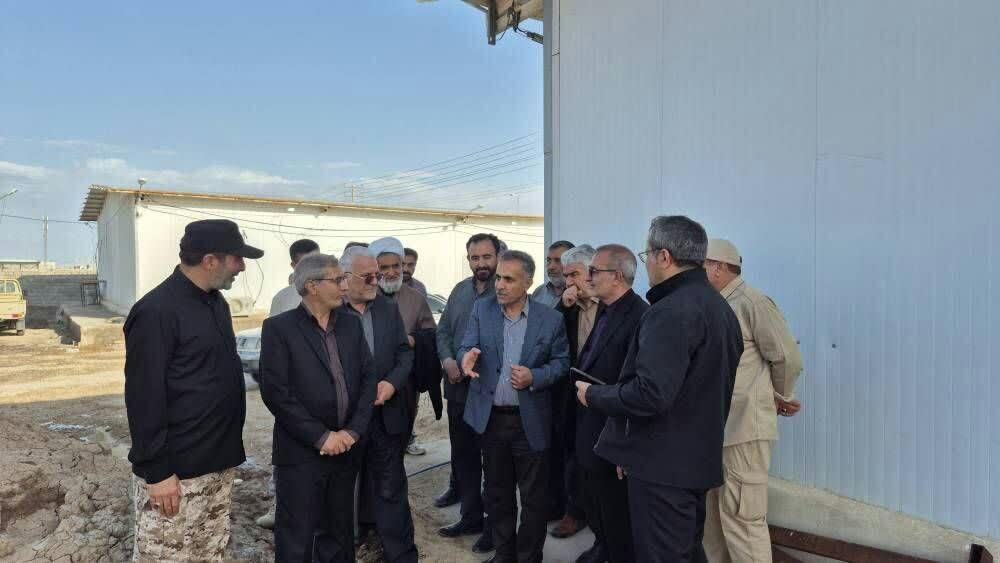 بازدید مسئولان کهگیلویه و بویراحمد از مجتمع آموزشی - زیارتی شلمچه بازدید مسئولان کهگیلویه و بویراحمد از مجتمع آموزشی - زیارتی شلمچه