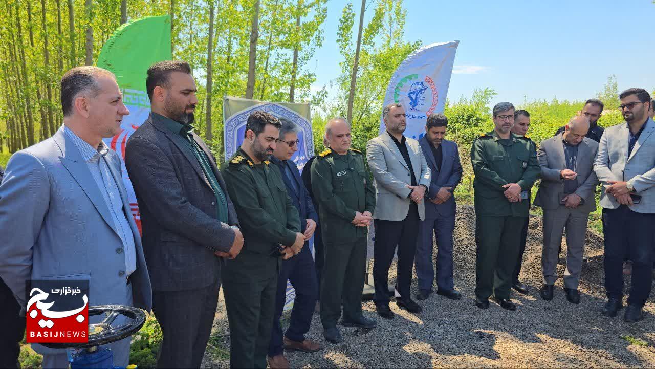 چاه عمیق کشاورزی در زیکسار صومعهسرا به بهره برداری رسید چاه عمیق کشاورزی در زیکسار صومعهسرا به بهره برداری رسید