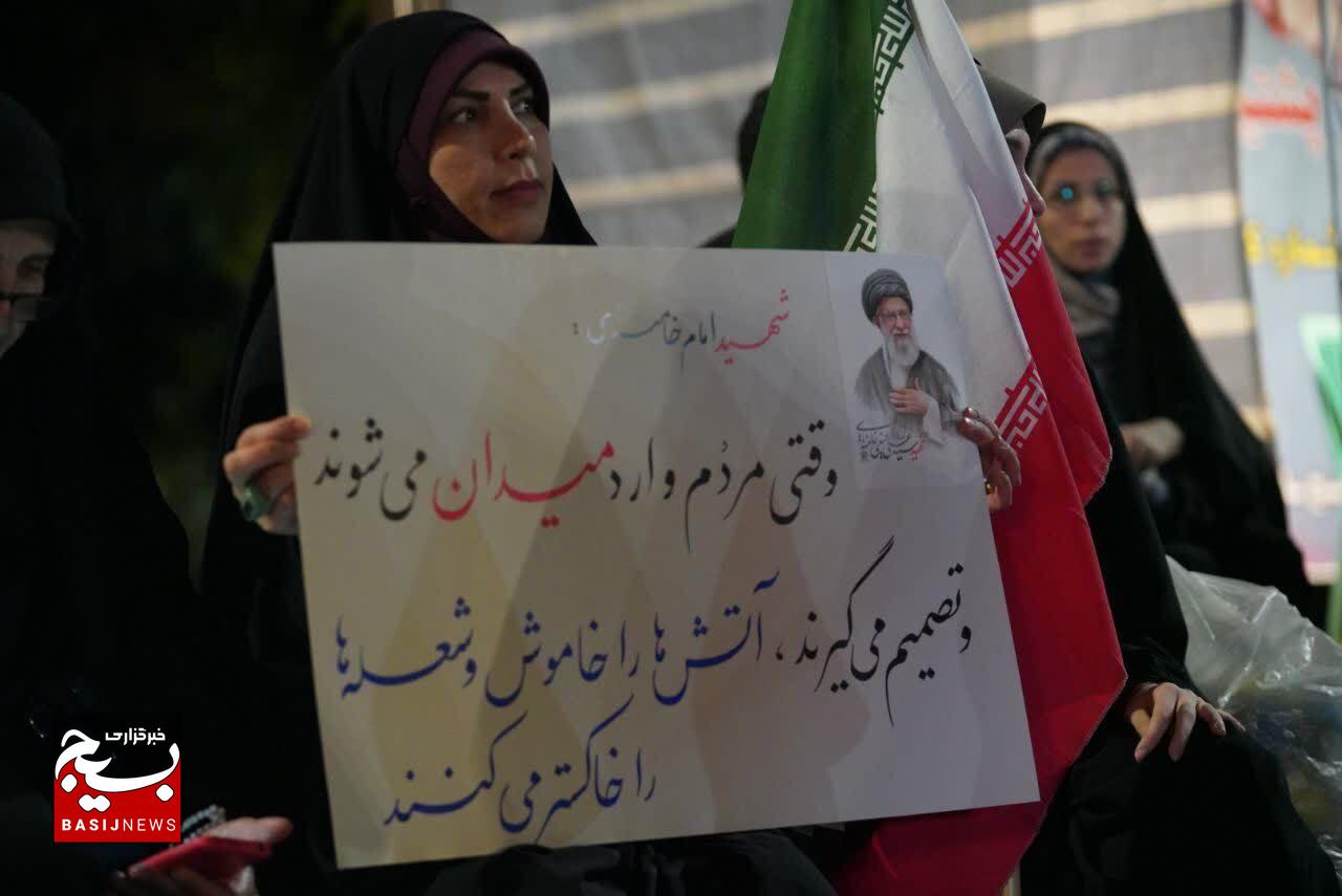 «شب پنجاه و پنجم» کرمان باز هم قیام کرد، با یاد سلیمانی و عهد سلیمان‌وار