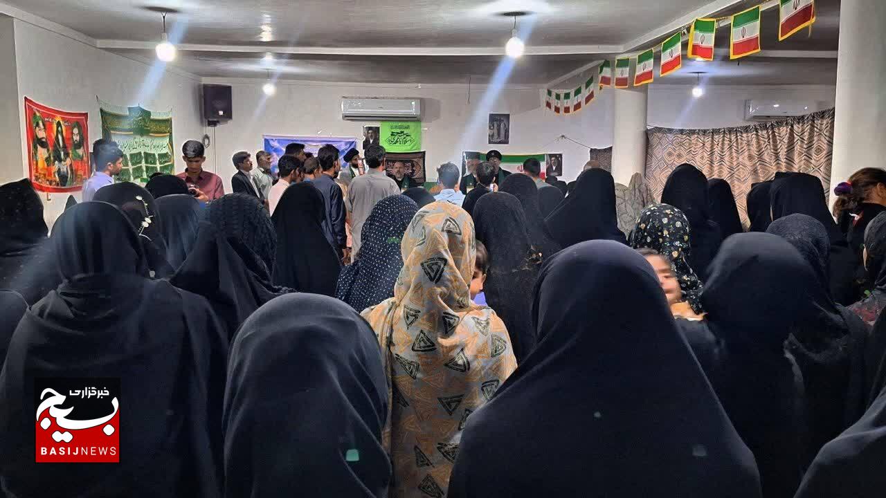 میهمانان نور در قاسم آبادرودبار جنوب؛ دیدار کاروان «زیر سایه خورشید» با خانواده شهدا+ تصاویر