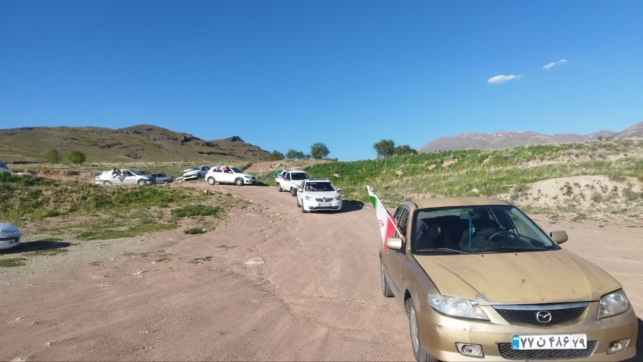 رژه خودرویی اهالی روستای زرجهبستان آبیک برگزار شد رژه خودرویی اهالی روستای زرجهبستان آبیک برگزار شد