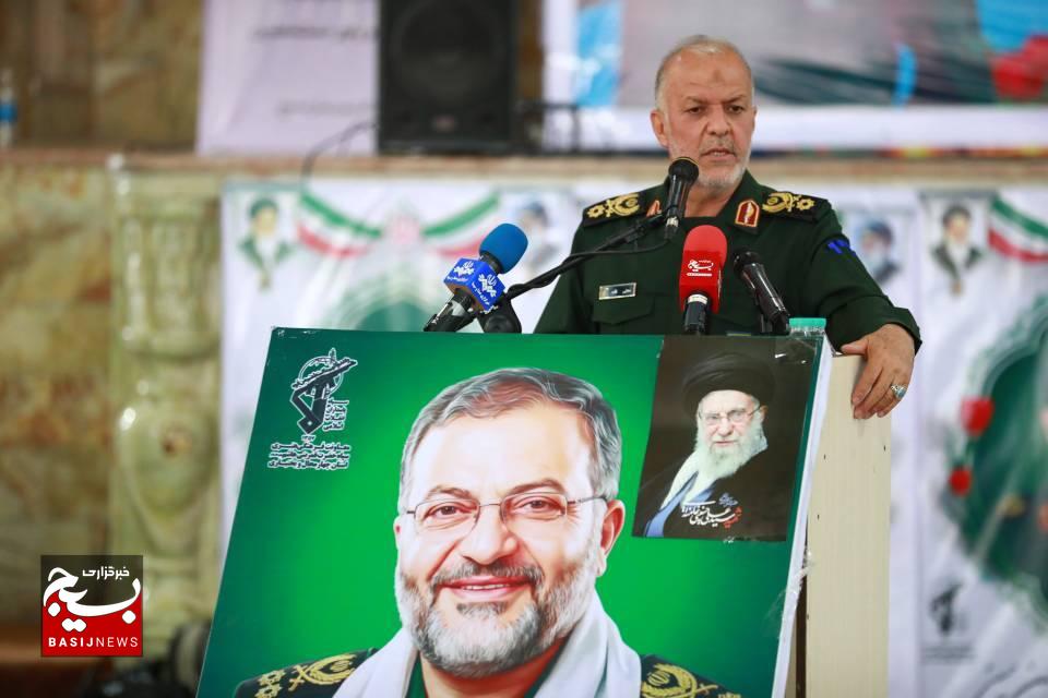 مراسم چهلمین روز شهادت سرلشکر پاسدار حاج غلامرضا سلیمانی