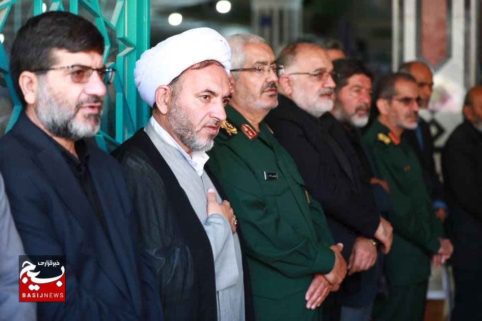 مراسم چهلمین روز شهادت سرلشکر پاسدار حاج غلامرضا سلیمانی