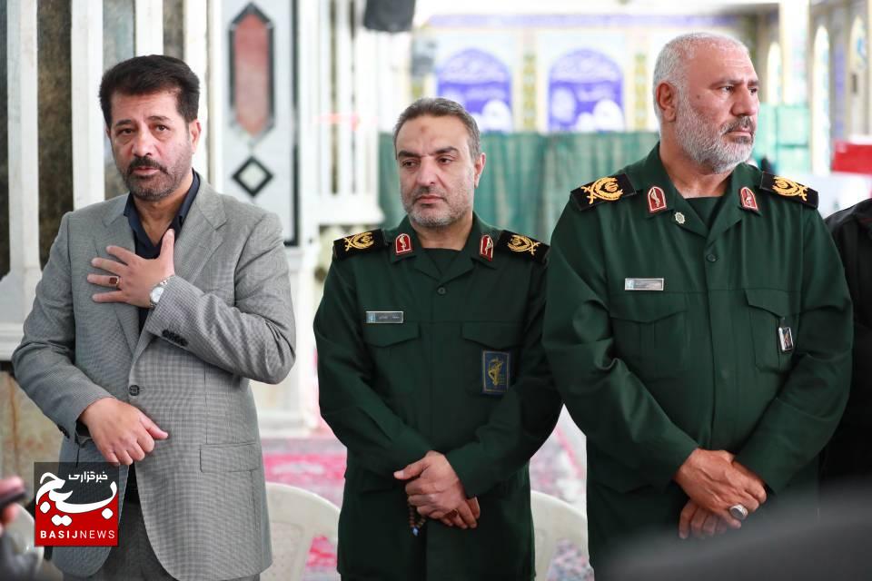 مراسم چهلمین روز شهادت سرلشکر پاسدار حاج غلامرضا سلیمانی