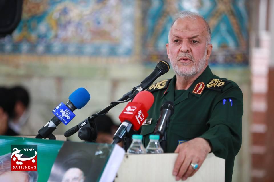 مراسم چهلمین روز شهادت سرلشکر پاسدار حاج غلامرضا سلیمانی