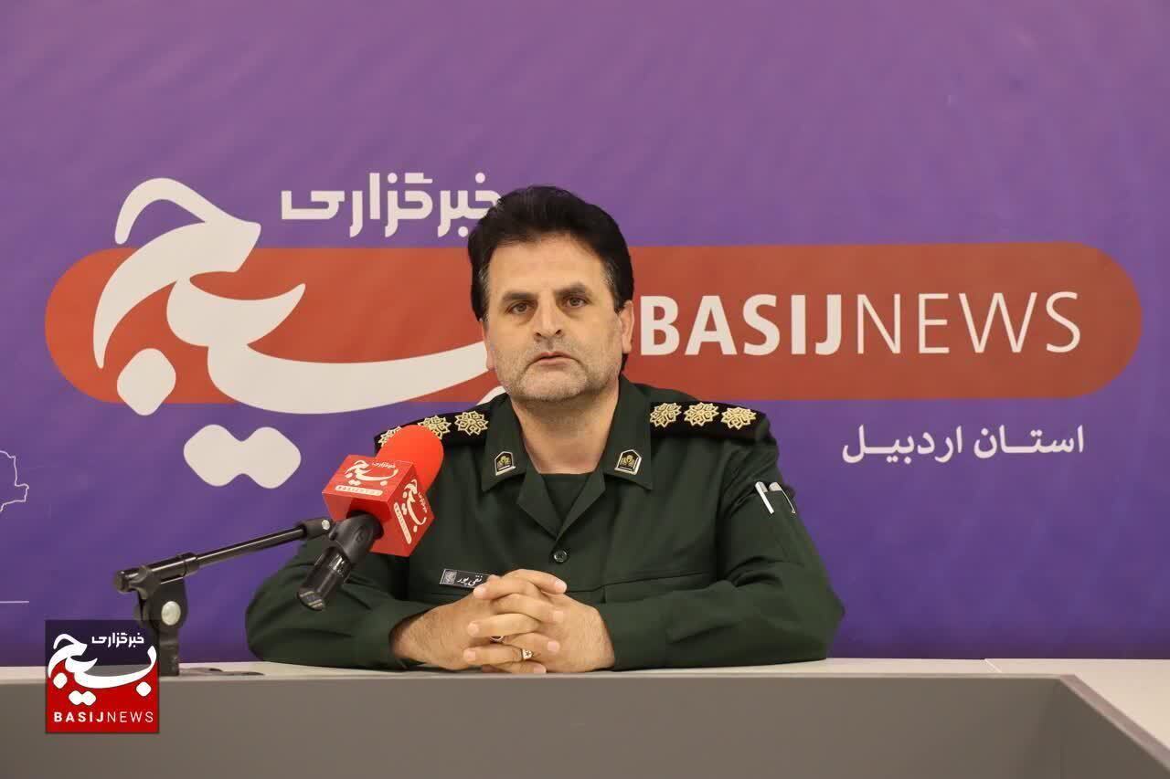 مسئول بسیج مساجد و محلات استان اردبیل؛ رزمایش اقتدار عظیم مسئول بسیج مساجد و محلات استان اردبیل؛ رزمایش اقتدار عظیم