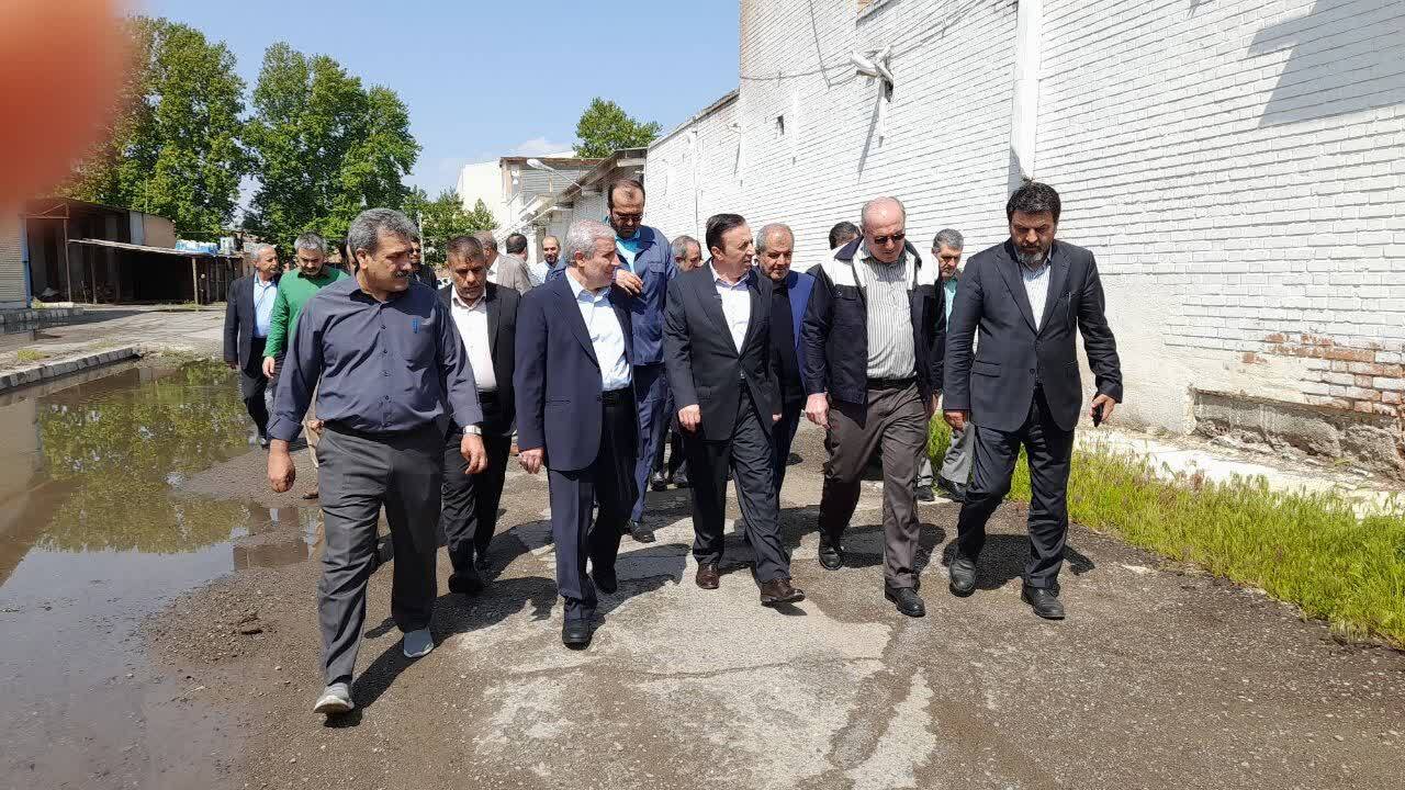 پیگیری رفع مشکلات و بازگشت واحد صنعتی به چرخه تولید