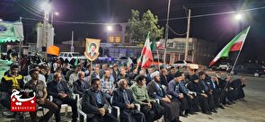 نود ودومین اجتماع باشکوه مردم بخش باباحیدر