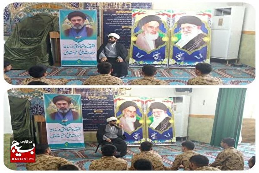 دیدار چهره‌به‌چهره مسئول مسئول نمایندگی ولی فقیه در ناحیه گلشن با سربازان