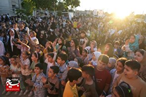 جشن عید غدیر در موکب ۶۱۰ شهید شهرستان بهار