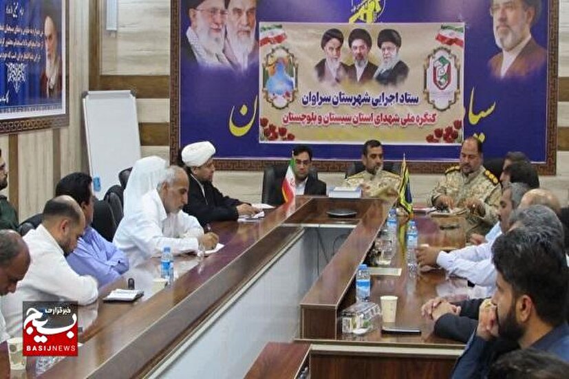 ارتقای سطح توانمندی و اقتدار؛ برگزاری کمیسیون آمادگی رزمی در سپاه شهرستانی سراوان