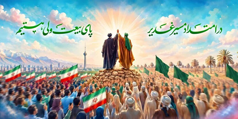 غدیر و خرداد؛ تقارن ولایت و رهبری در حماسه ماندگار خیابان‌های ایران