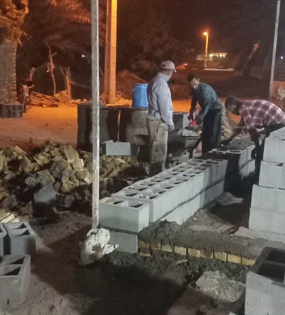 اردوی جهادی پیشکسوتان بسیج بهشر در سیریک + تصاویر