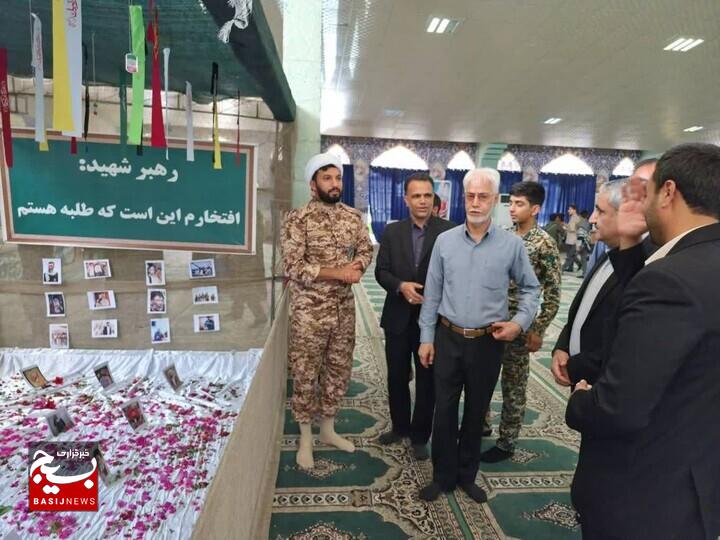 نمایشگاه از محراب تا معراج طلاب عنبرآباد