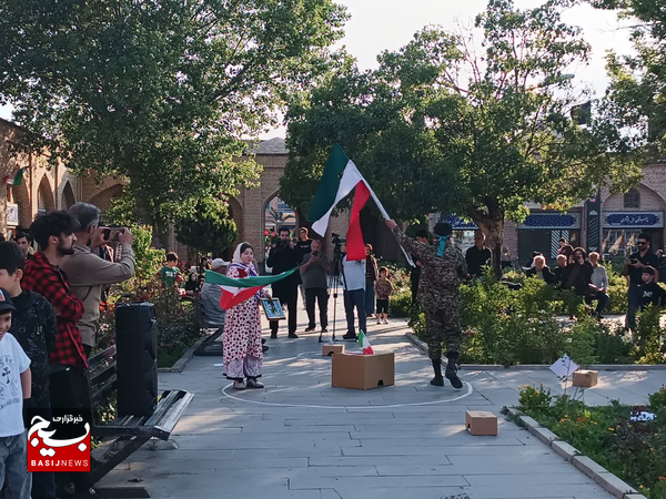 وقتی که هنر، صدای رسای مقاومت در قلب اردبیل شد وقتی که هنر، صدای رسای مقاومت در قلب اردبیل شد