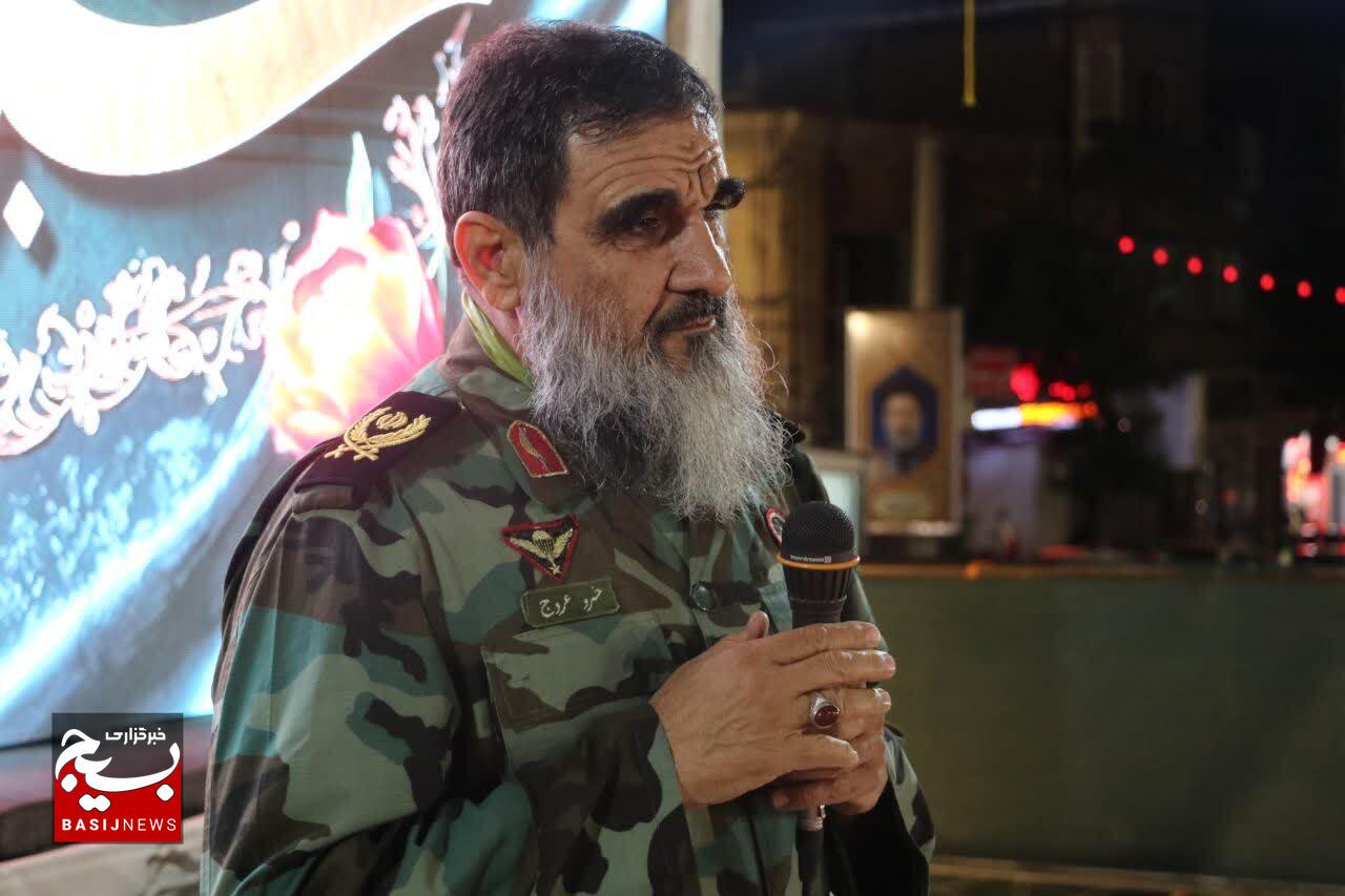 سردار عروج: ملت ایران با الگوی عاشورا در مسیر پیروزی خون بر شمشیر حرکت میکند سردار عروج: ملت ایران با الگوی عاشورا در مسیر پیروزی خون بر شمشیر حرکت میکند