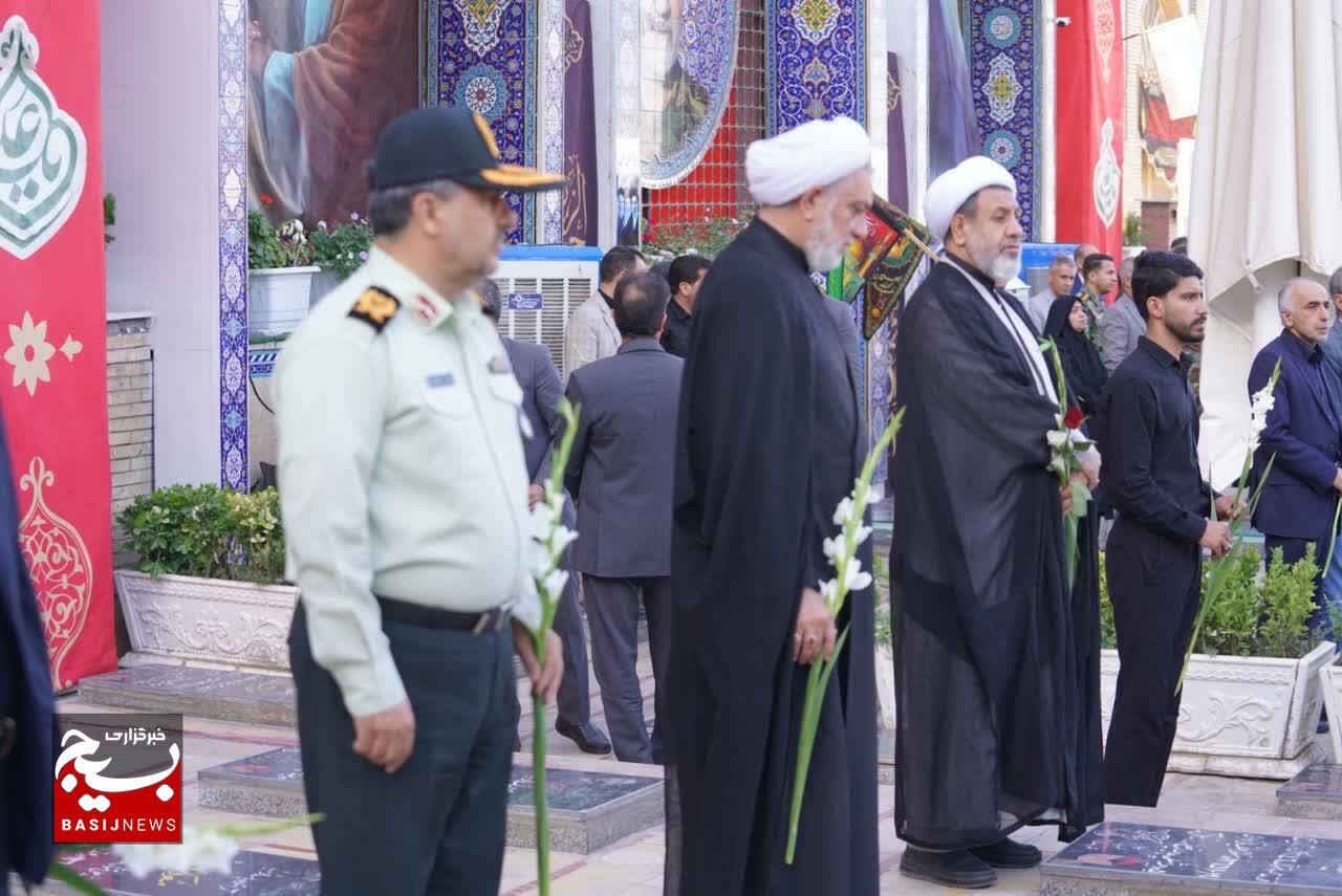 تجدید پیمان مسئولان قضایی کرمان با شهدا