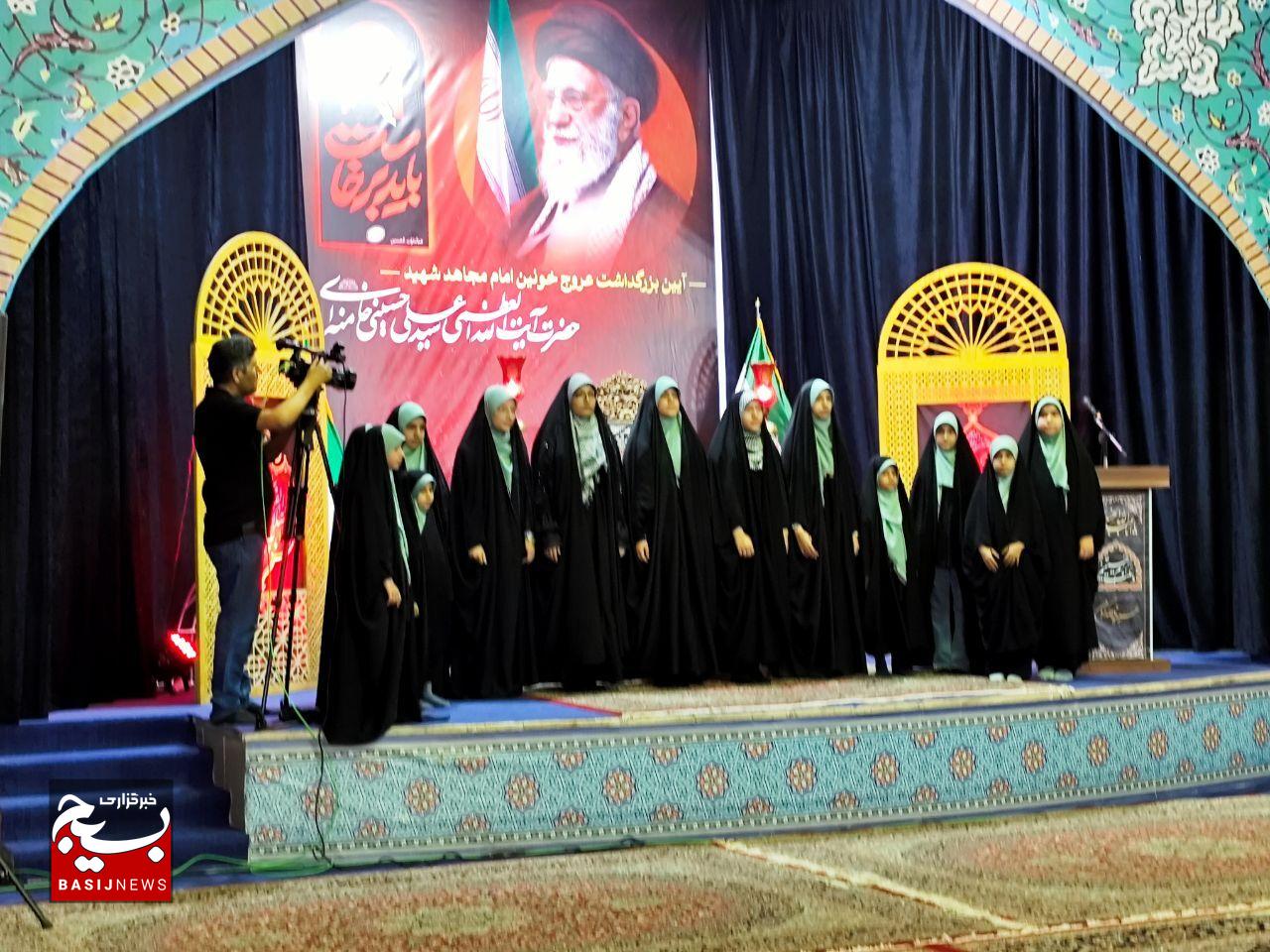 برگزاری آیین بزرگداشت امام مجاهد شهید آیت‌الله خامنه‌ای در حسینیه ثارالله کرمان