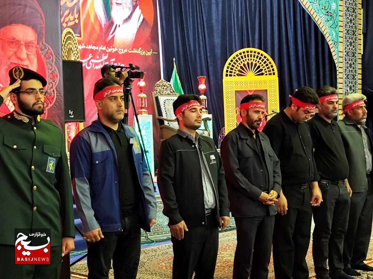 برگزاری آیین بزرگداشت امام مجاهد شهید آیت‌الله خامنه‌ای در حسینیه ثارالله کرمان