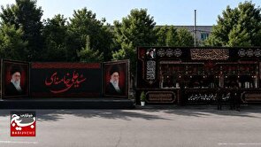خدمت‌رسانی موکب عسلویه به زائران رهبر شهید در مشهد و قم