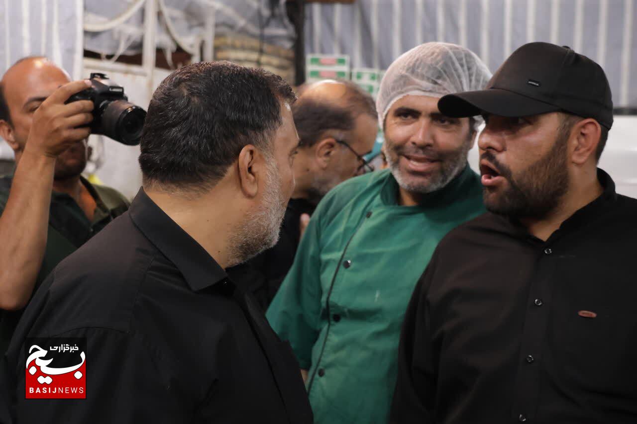 بازدید فرمانده سپاه ثارالله کرمان از مواکب و گروههای جهادی مستقر در مشهد مقدس