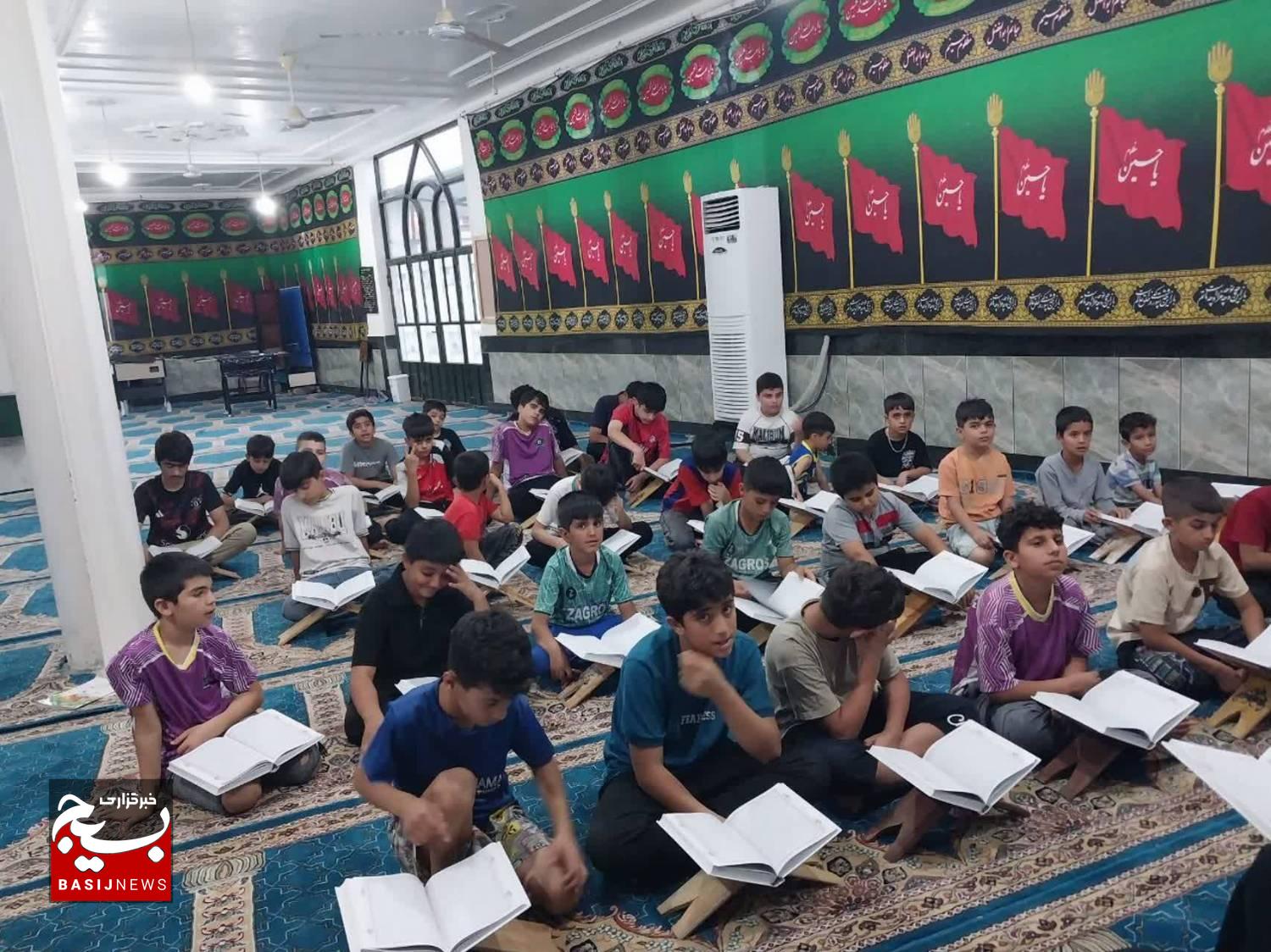 برگزاری حلقات قرآنی مسجد باب‌الحوائج (ع) سرقنات