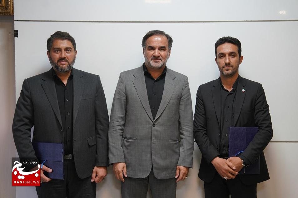 معارفه فرمانده مرکز مقاومت بسیج بنیاد مستضعفان انقلاب اسلامی معارفه فرمانده مرکز مقاومت بسیج بنیاد مستضعفان انقلاب اسلامی