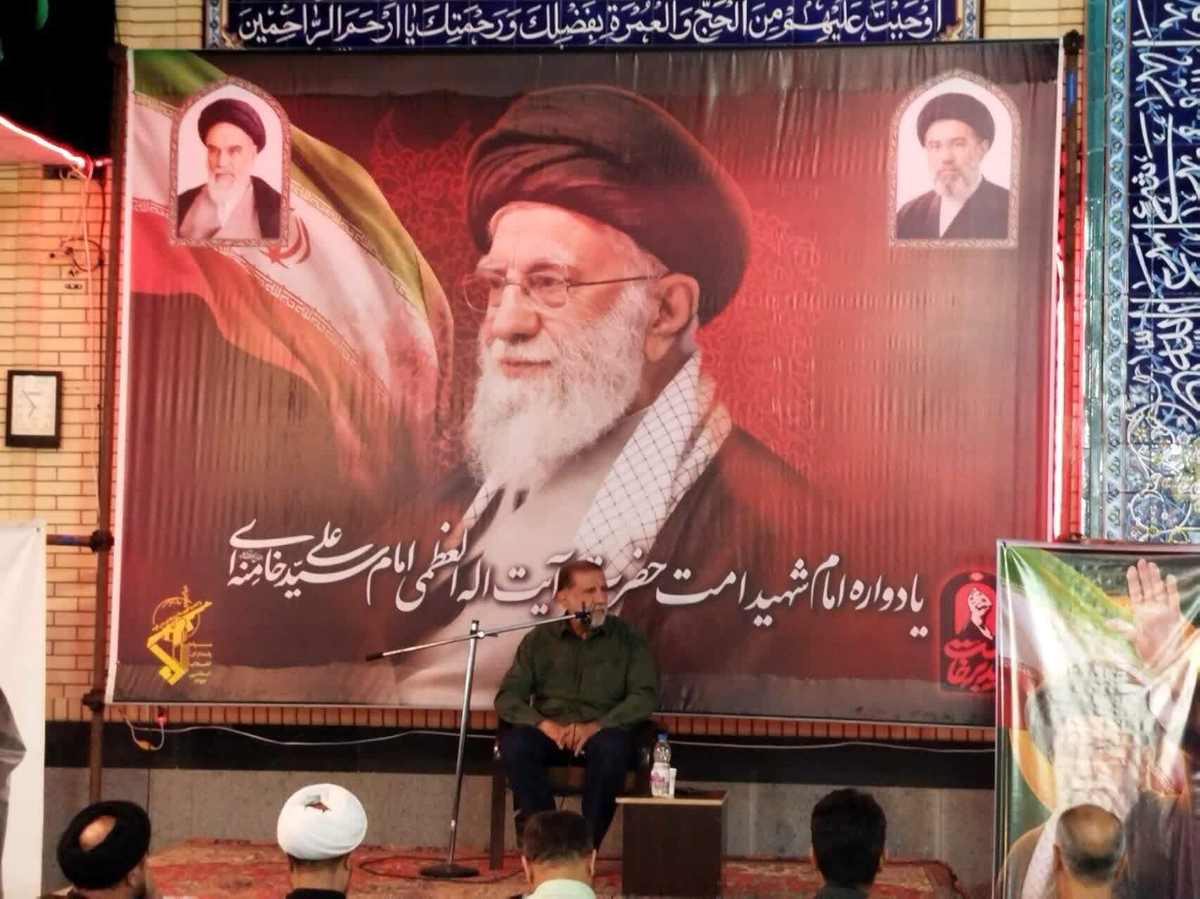 استکبار جهانی بار دیگر با سد پولادین ملت ایران روبرو شدند/ ذرهای عقبنشینی نمیکنیم استکبار جهانی بار دیگر با سد پولادین ملت ایران روبرو شدند/ ذرهای عقبنشینی نمیکنیم