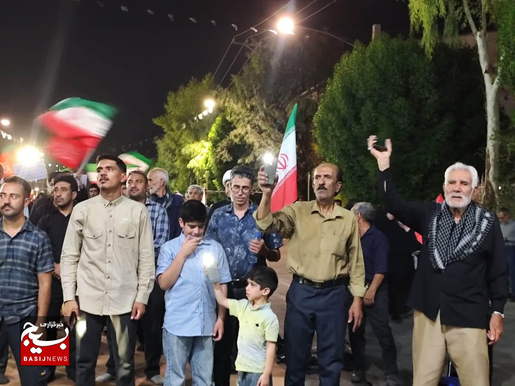 صد و چهل و سومین شب استقامت جیرفتی‌ها در خونخواهی شهید امت
