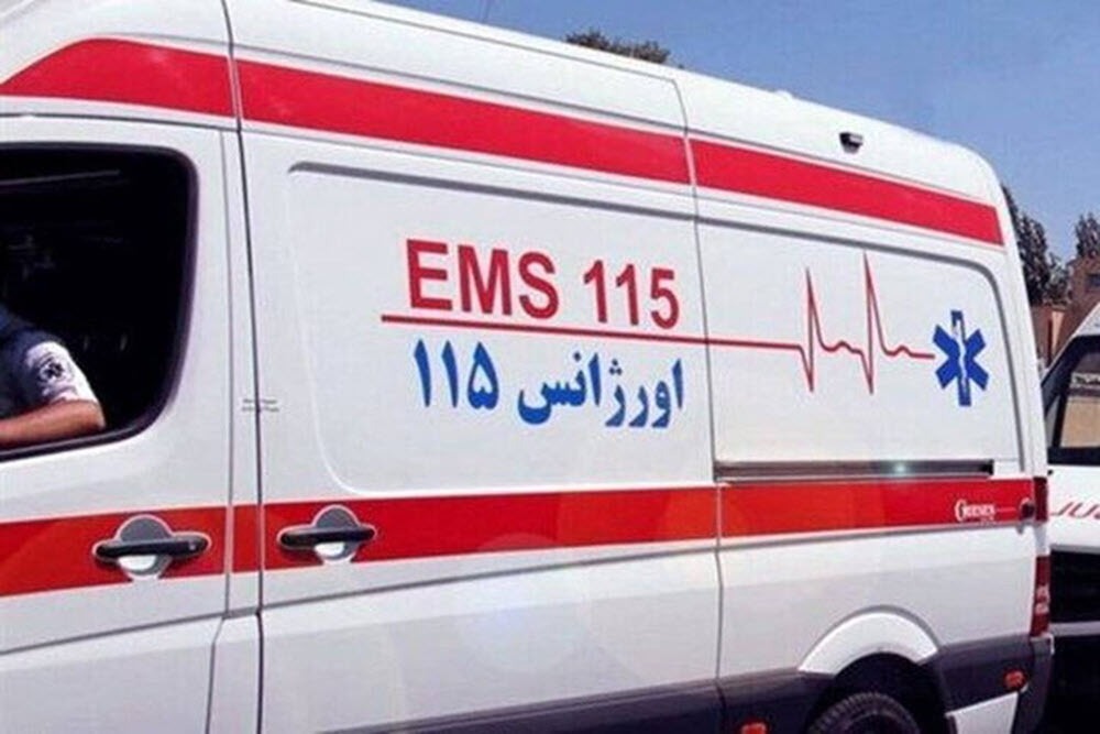 ارائه خدمات تیم‌های اورژانس ۱۱۵ ملایر به ۸ مصدوم حادثه تصادف محور کرکان-مهرآباد