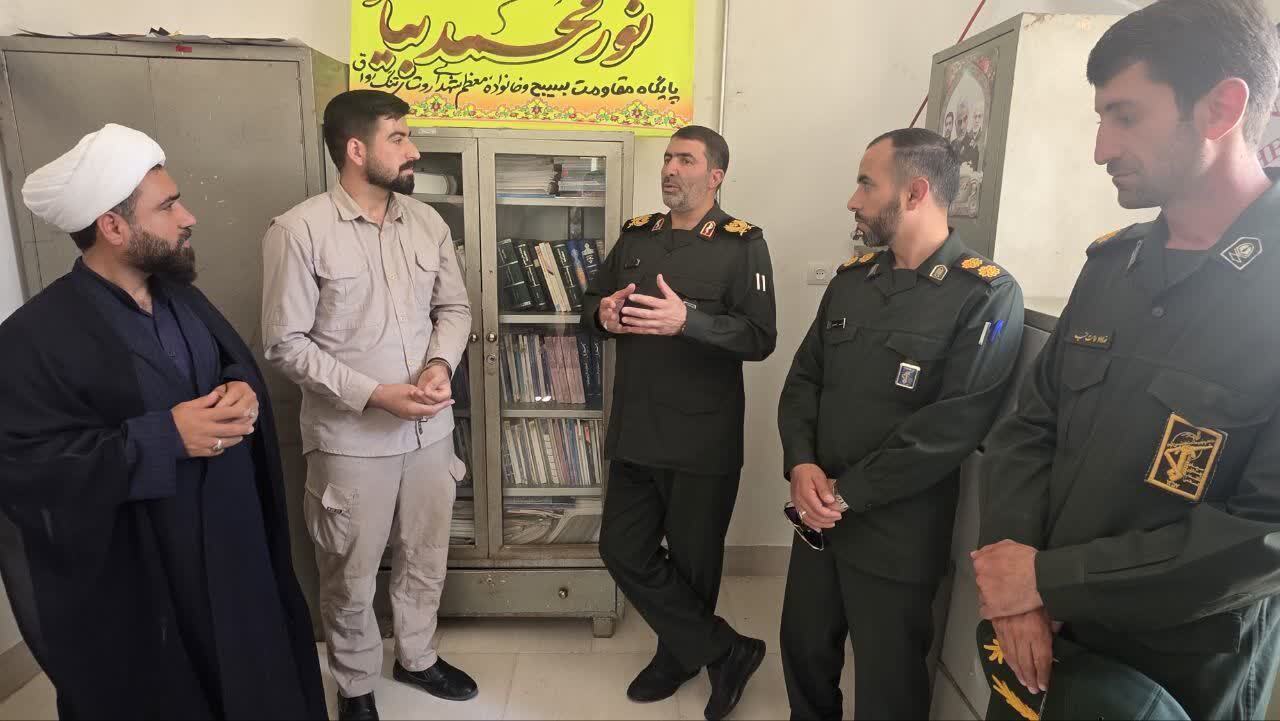 بازدید فرمانده سپاه فتح استان از پایگاه نمونه بسیج بنزردعلیا + ( تصاویر ) بازدید فرمانده سپاه فتح استان از پایگاه نمونه بسیج بنزردعلیا + ( تصاویر )