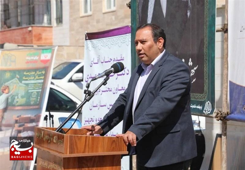 آموزشگاه 12 کلاس الزهرا آبی بیگلو افتتاح شد آموزشگاه 12 کلاس الزهرا آبی بیگلو افتتاح شد