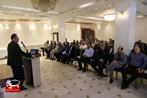 همایش یک‌روزه فرماندهان حوزه‌ها و پایگاه‌های بسیج کارگران و کارخانجات استان همدان +تصاویر