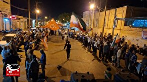 گتوند هر شب با فریاد «مرگ بر آمریکا» کوه خروشان خوزستان می‌شود