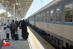 جابه‌جایی بیش از ۳۲۳ هزار مسافر در ایام اربعین حسینی توسط راه آهن جنوب