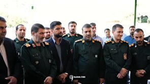  فرمانده سپاه فتح پای صحبت ورزشکاران و قهرمانان پاتاوه نشست + ( فیلم و تصاویر )