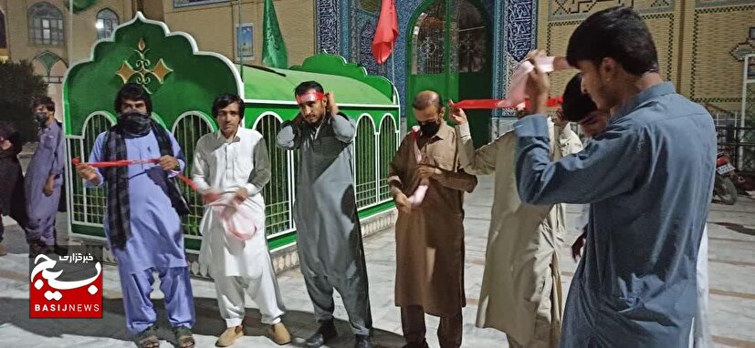 حضور پرشور بسیجیان پایگاه شهید نوشیروانی در تجمعات شبانه