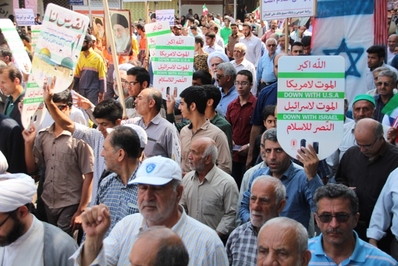 راهپیمایی روز قدس مرکز استان گلستان-تیرماه 95