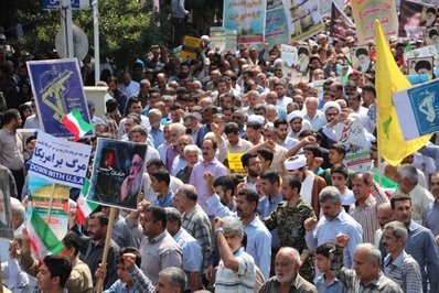 راهپیمایی روز قدس مرکز استان گلستان-تیرماه 95