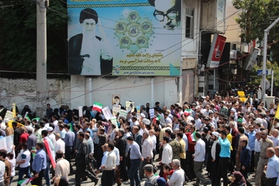 راهپیمایی روز قدس مرکز استان گلستان-تیرماه 95