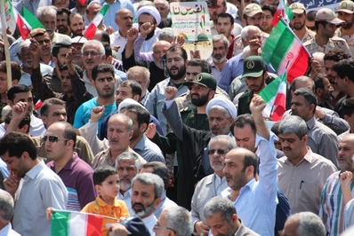 راهپیمایی روز قدس مرکز استان گلستان-تیرماه 95