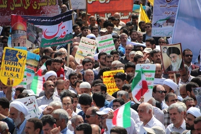 راهپیمایی روز قدس مرکز استان گلستان-تیرماه 95