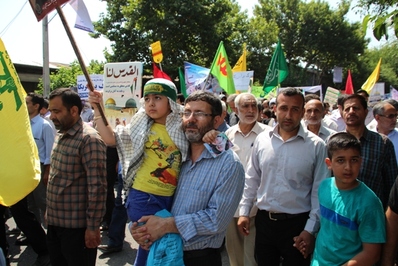 راهپیمایی روز قدس مرکز استان گلستان-تیرماه 95