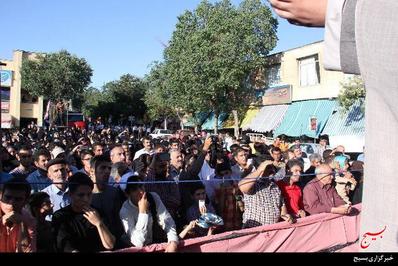 استقبال از خادمان حرم مطهر رضوی در استان چهارمحال وبختیاری